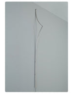 Sculptural Ribbon LED Wall Sconce in Silver – Modern Minimalist Lighting