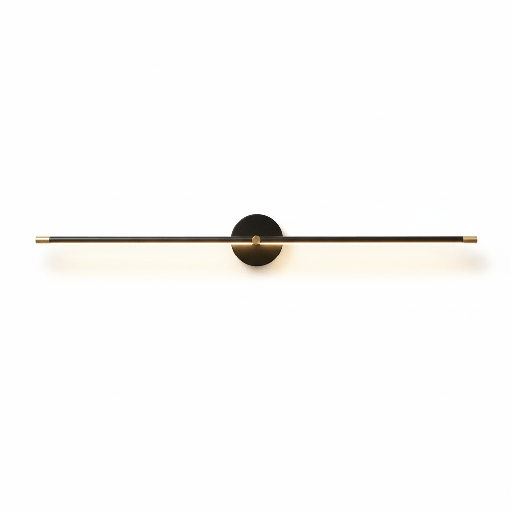 Modern Linear LED Wall Sconce for Bathroom Vanity and Artwork Lighting