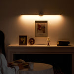 Minimalist Linear Rechargeable Wall Sconce – Cordless LED Vanity Light