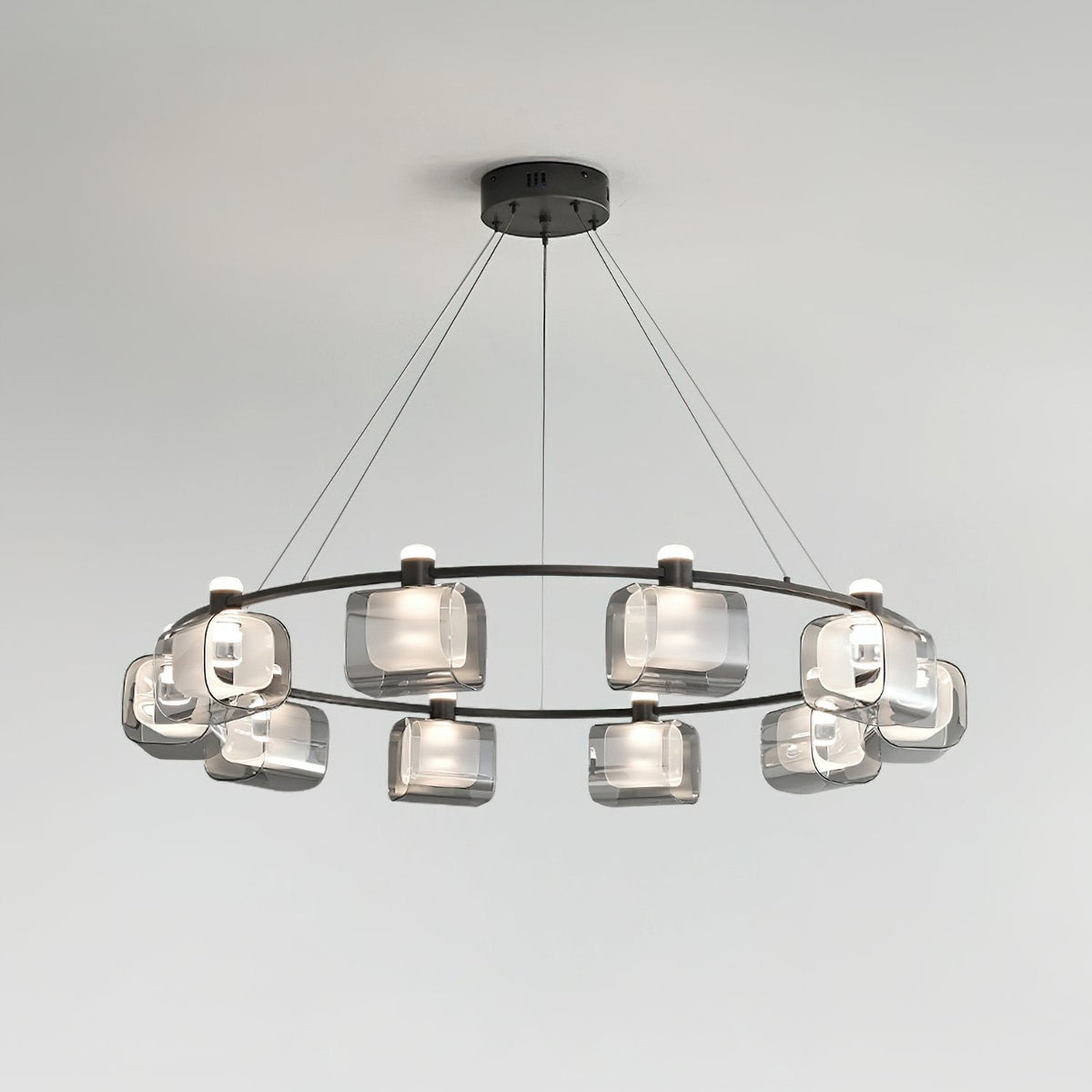 Minimalist Geometric Chandelier