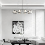 Minimalist Geometric Chandelier