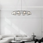 Minimalist Geometric Chandelier