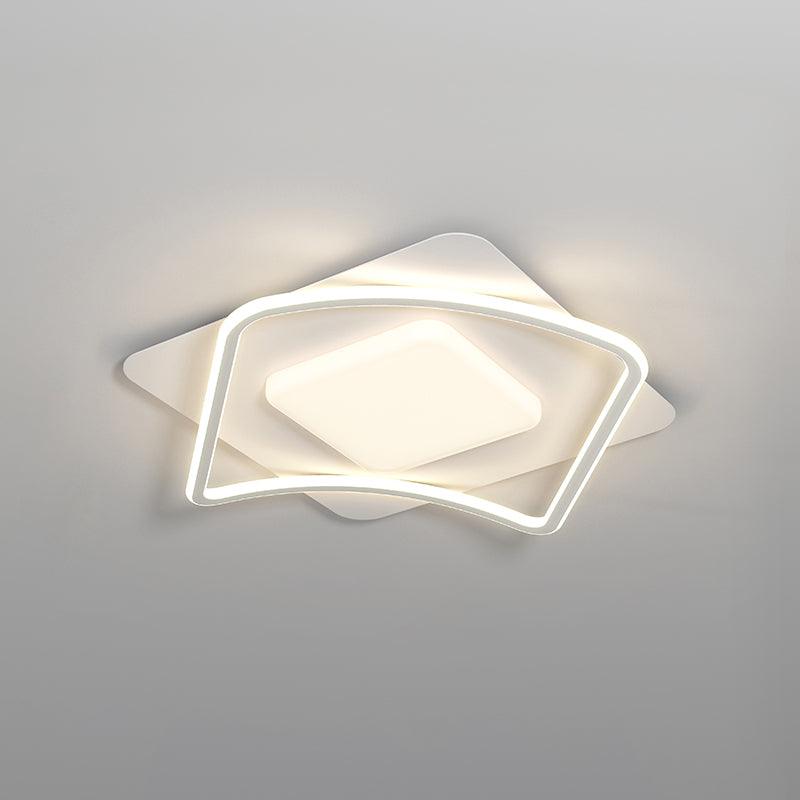 Minimalist Geometry Led Ceiling Light