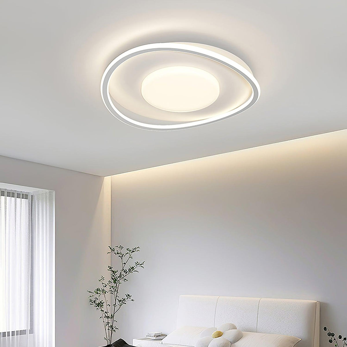 Minimalist Geometry Led Ceiling Light