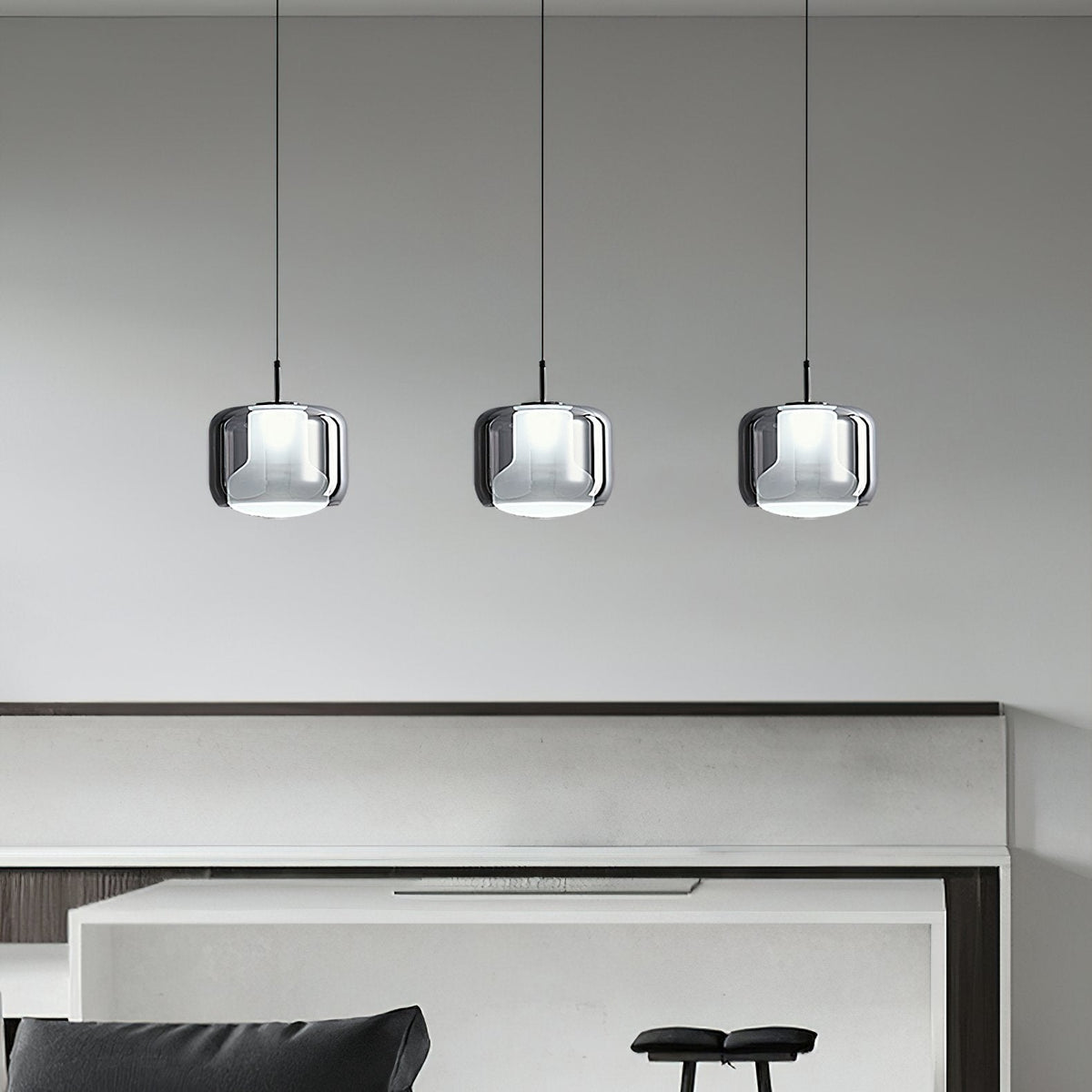 Minimalist Glass Pendant Lamp