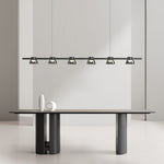 Minimalist Island Glass Chandelier
