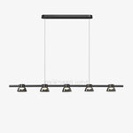 Minimalist Island Glass Chandelier