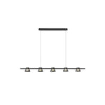 Minimalist Island Glass Chandelier