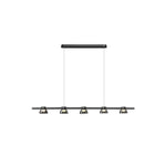 Minimalist Island Glass Chandelier