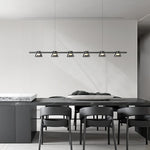 Minimalist Island Glass Chandelier