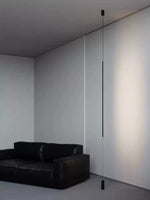 Linear LED Pendant Light – Minimalist Vertical Bar for Modern Interiors