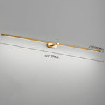 Minimalist Linear Rechargeable Wall Sconce – Cordless LED Vanity Light