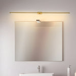 Minimalist Linear Rechargeable Wall Sconce – Cordless LED Vanity Light