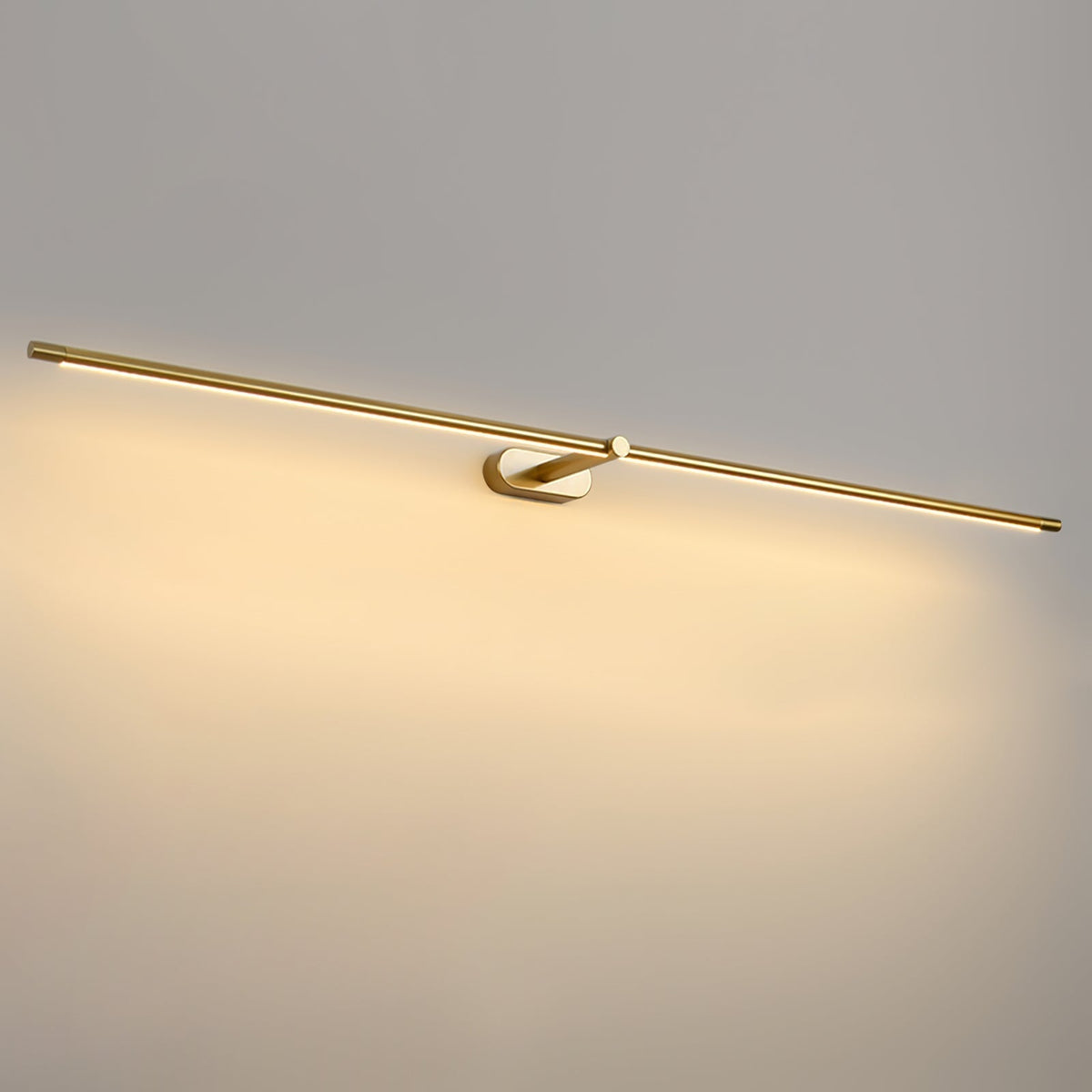 Minimalist Linear Plug In Wall Lamp