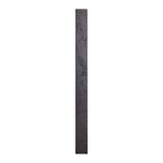 Black Travertine Linear Wall Sconce — Modern Stone Finish