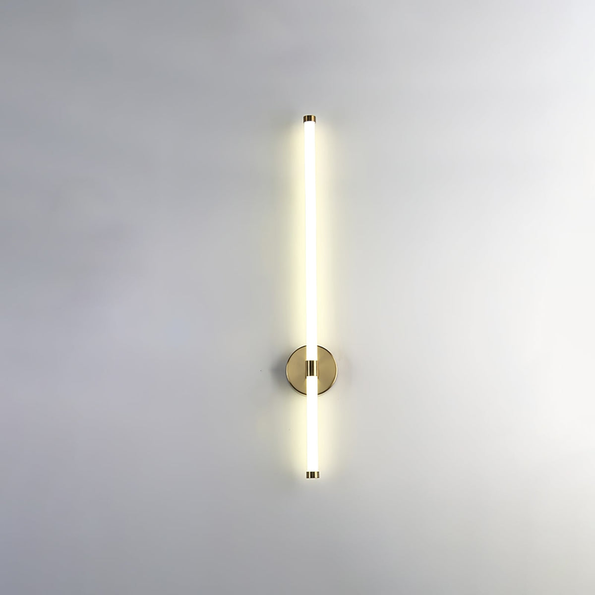 Linear LED Wall Sconce in Gold or Black for Modern Interiors