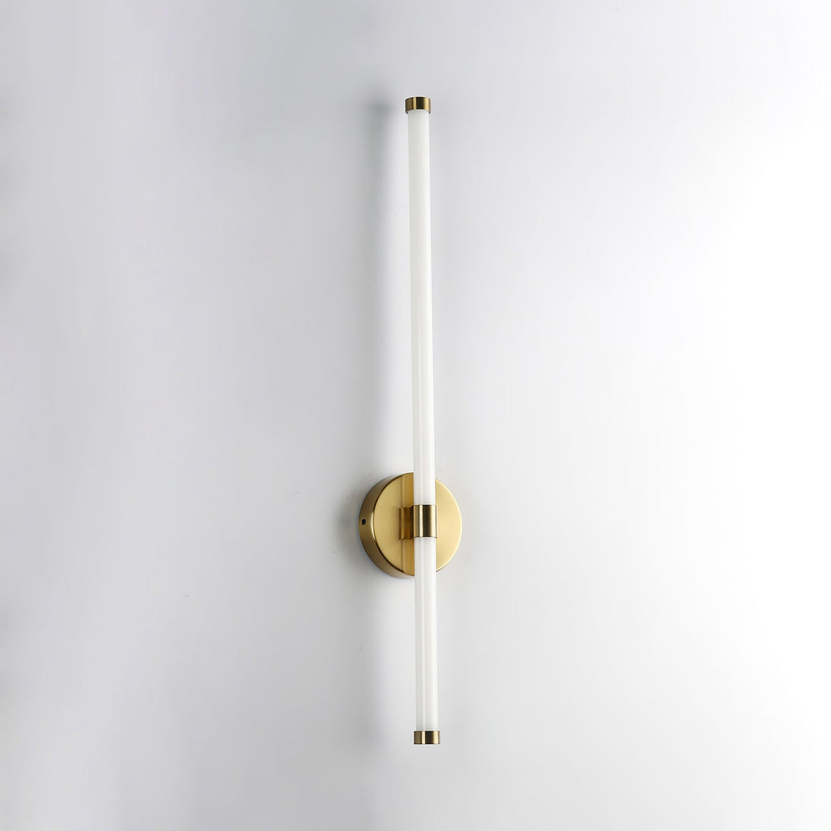 Linear LED Wall Sconce in Gold or Black for Modern Interiors