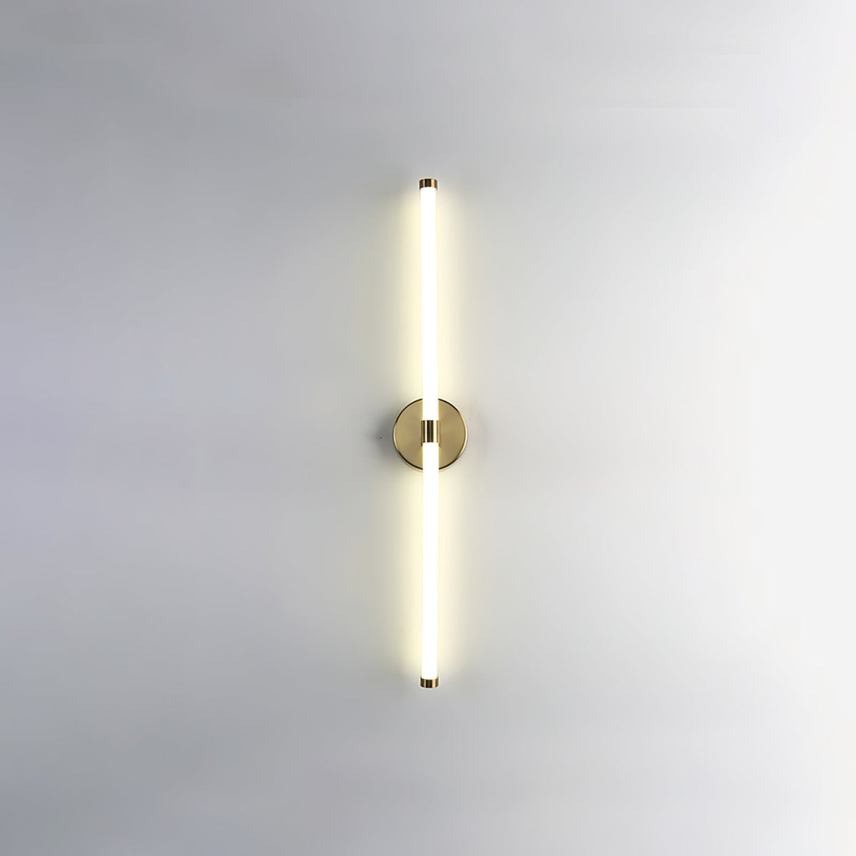 Linear LED Wall Sconce in Gold or Black for Modern Interiors