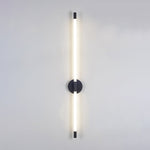 Linear LED Wall Sconce in Gold or Black for Modern Interiors