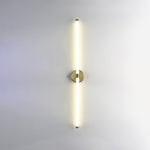 Linear LED Wall Sconce in Gold or Black for Modern Interiors