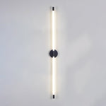 Linear LED Wall Sconce in Gold or Black for Modern Interiors