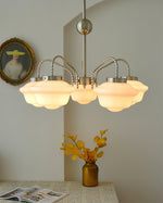 Aurelia Modern Glass Chandelier for Dining Room and Living Room
