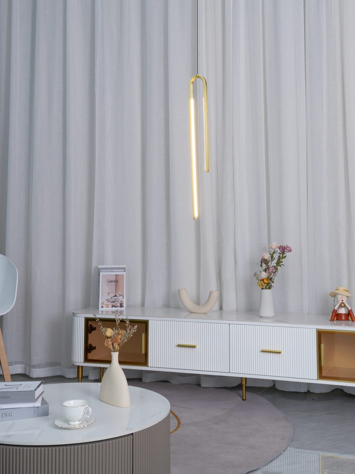 Mira U Pendant Light