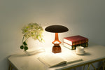 Mireli Sculptural Wooden Table Lamp with Integrated LED