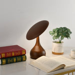 Mireli Sculptural Wooden Table Lamp with Integrated LED