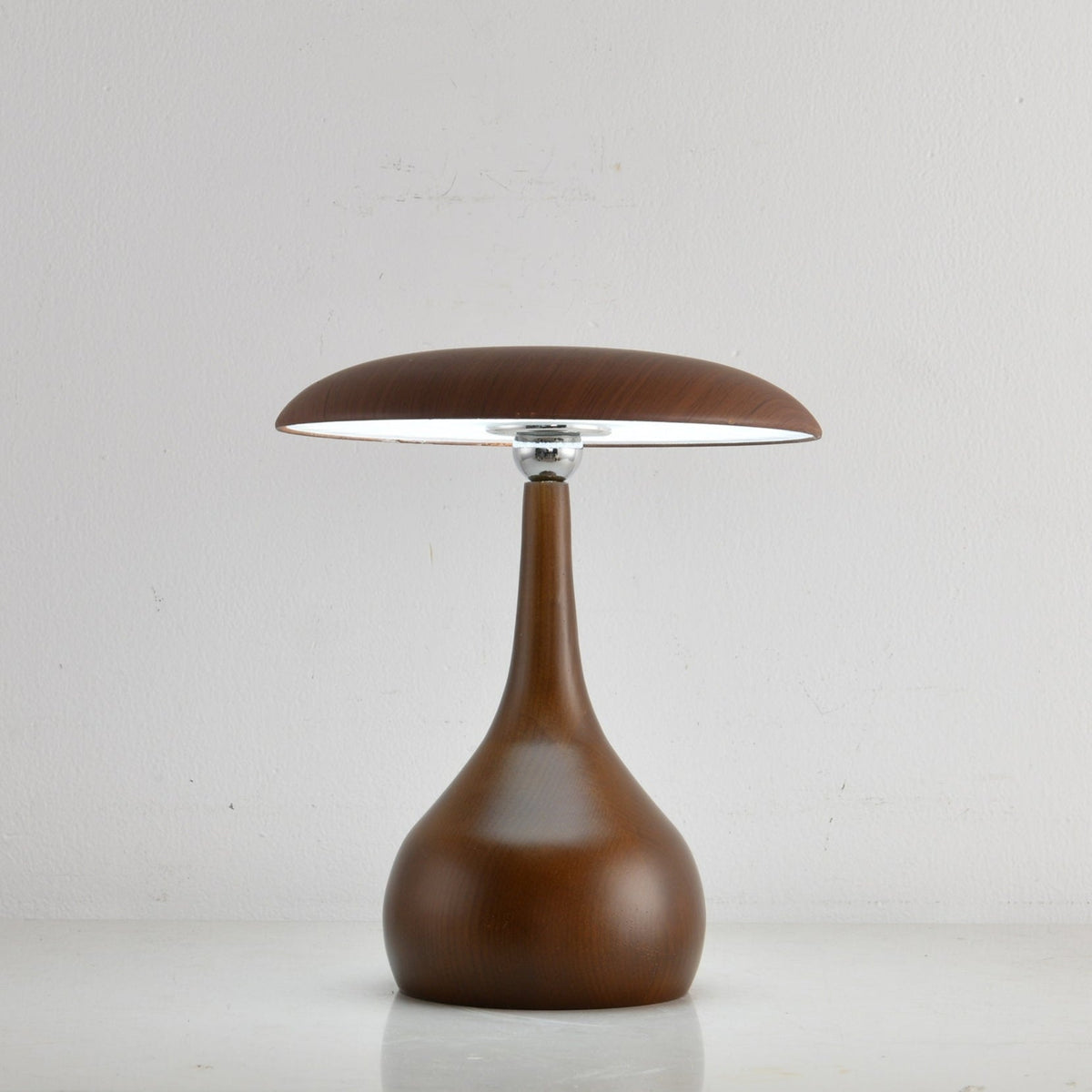 Mireli Sculptural Wooden Table Lamp with Integrated LED