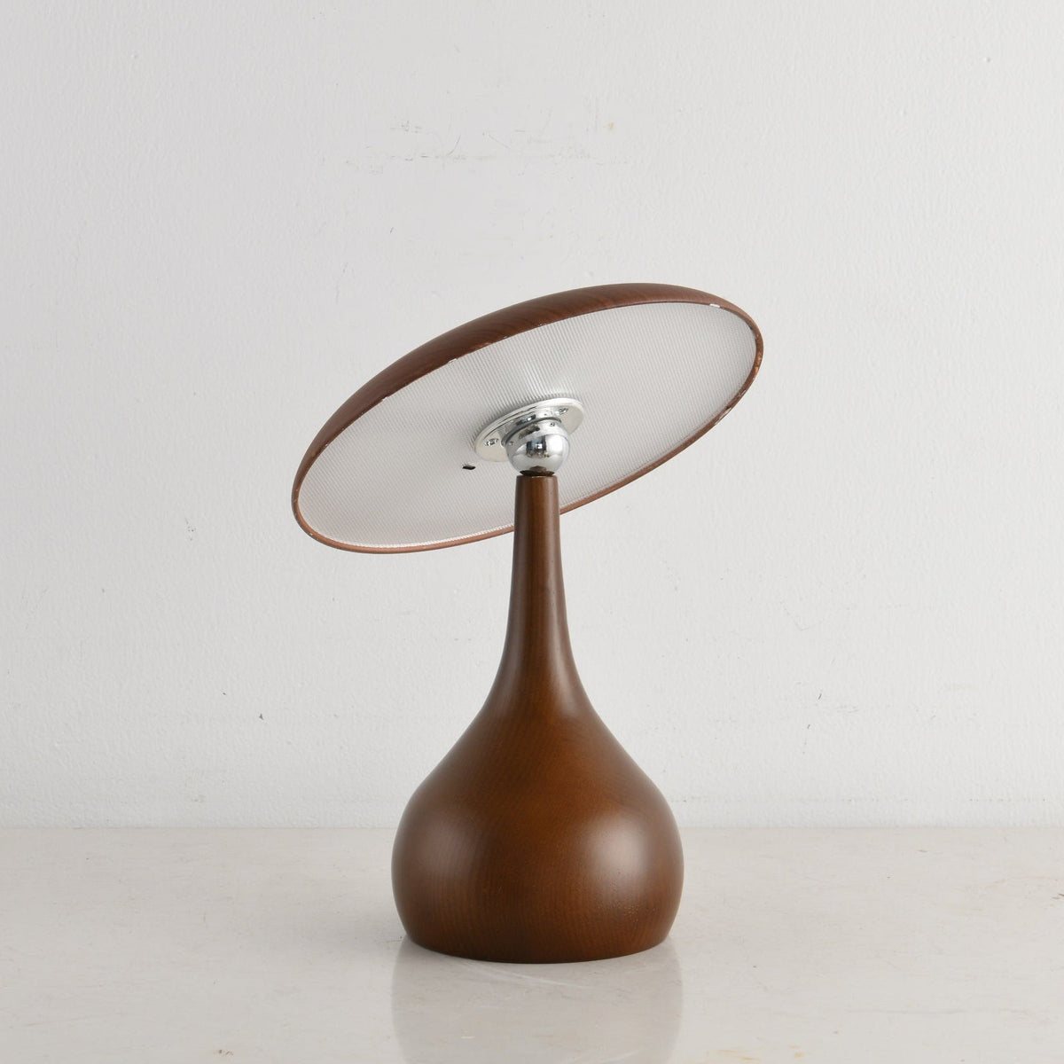 Mireli Sculptural Wooden Table Lamp with Integrated LED