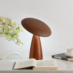 Mireli Sculptural Wooden Table Lamp with Integrated LED