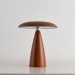 Mireli Sculptural Wooden Table Lamp with Integrated LED