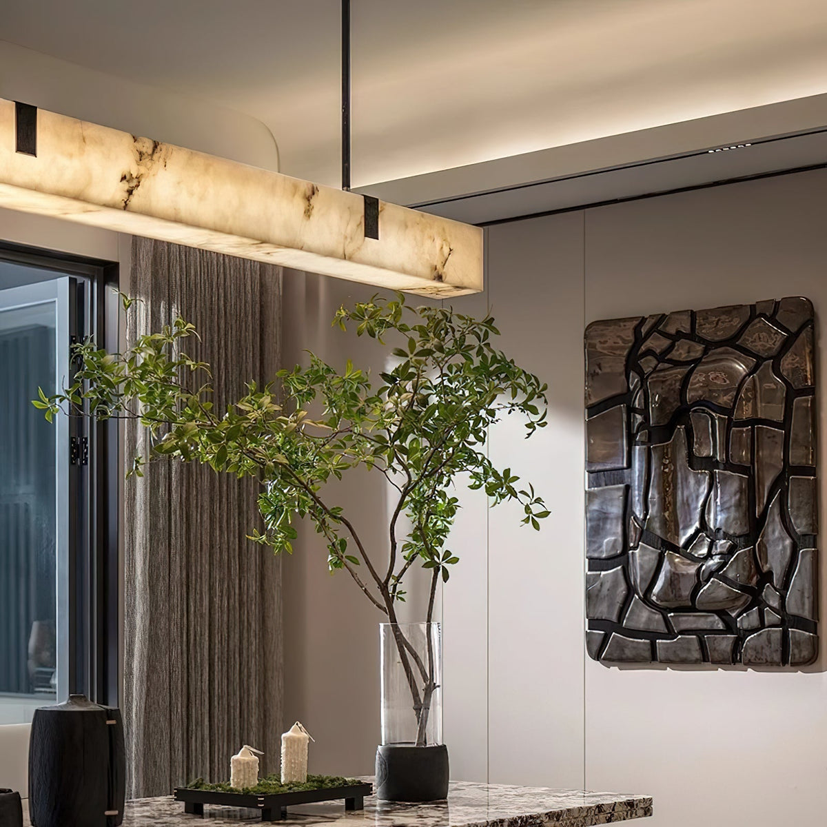 mission-alabaster-chandelier