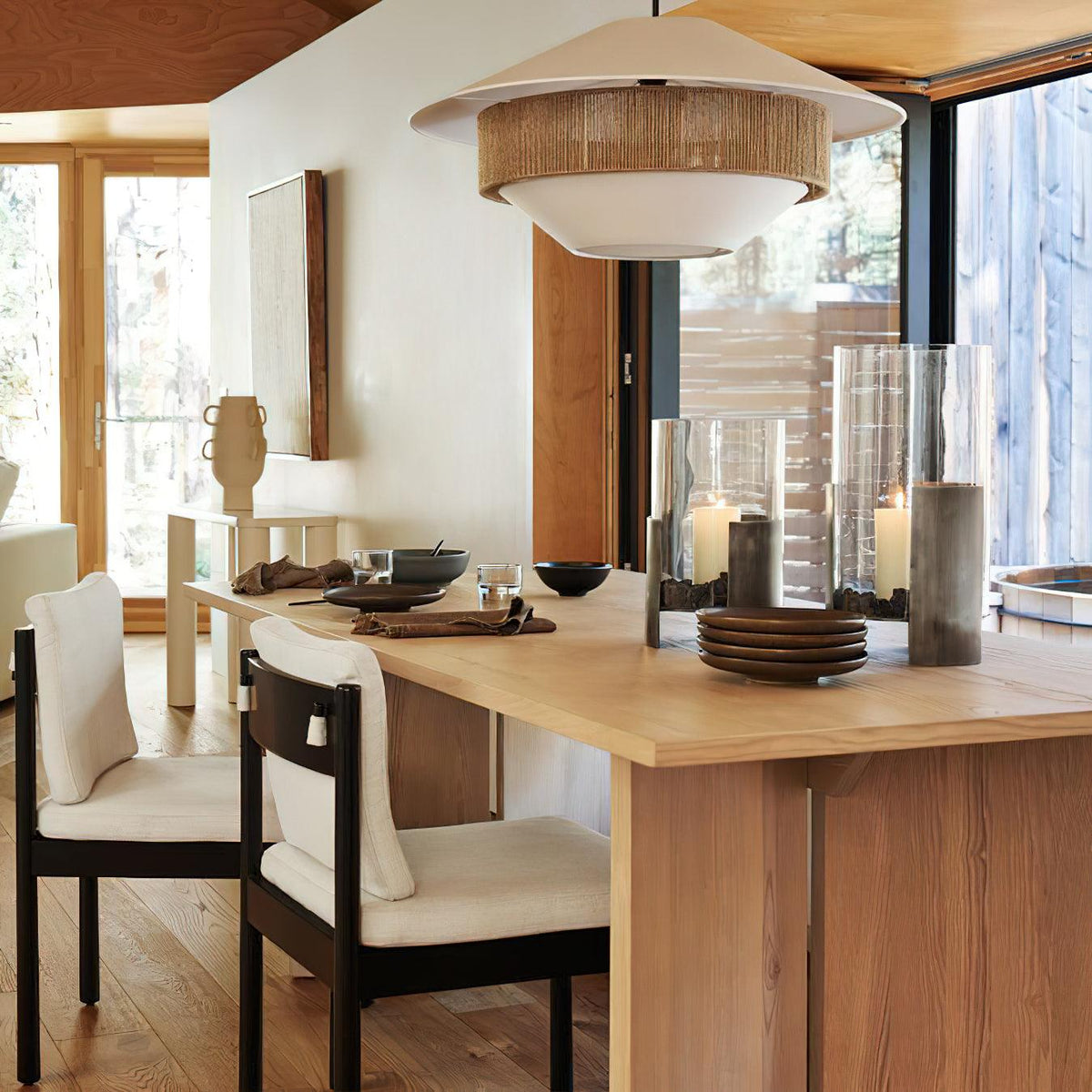 mixed-woven-pendant-light