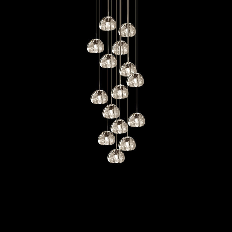 Cherry Crystal Pendant Light – Handcrafted Modern Chandelier