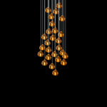 Cherry Crystal Pendant Light – Handcrafted Modern Chandelier