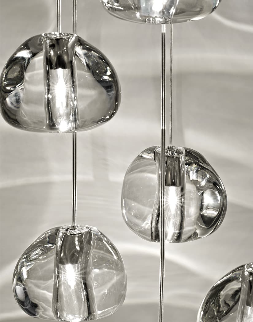 Cherry Crystal Pendant Light – Handcrafted Modern Chandelier
