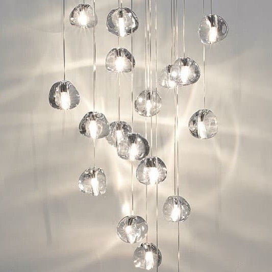 Cherry Crystal Pendant Light – Handcrafted Modern Chandelier