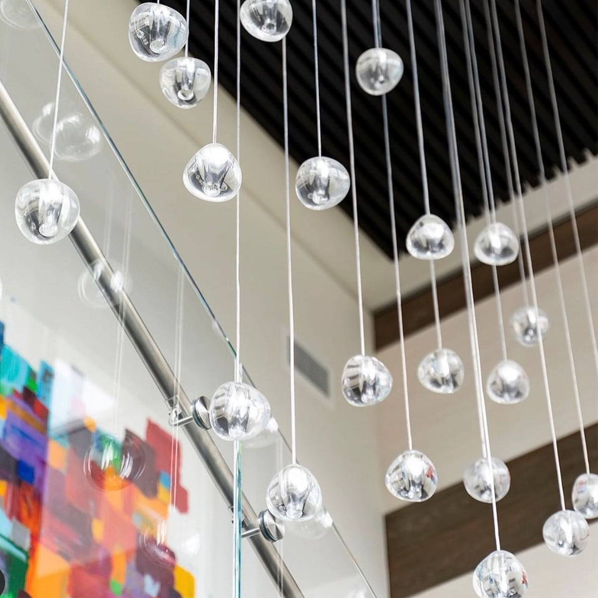 Cherry Crystal Pendant Light – Handcrafted Modern Chandelier