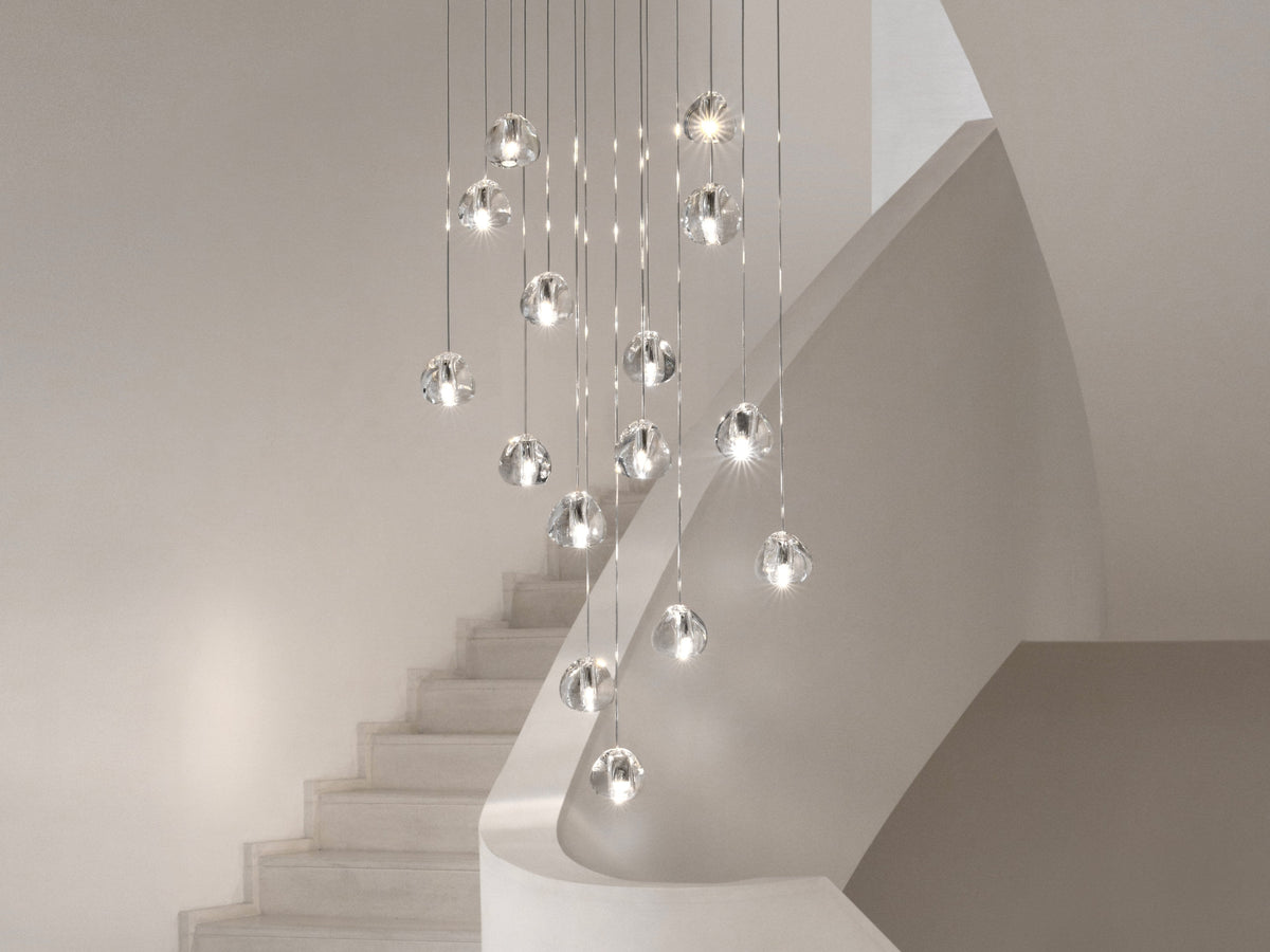 Cherry Crystal Pendant Light – Handcrafted Modern Chandelier