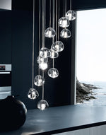 Cherry Crystal Pendant Light – Handcrafted Modern Chandelier