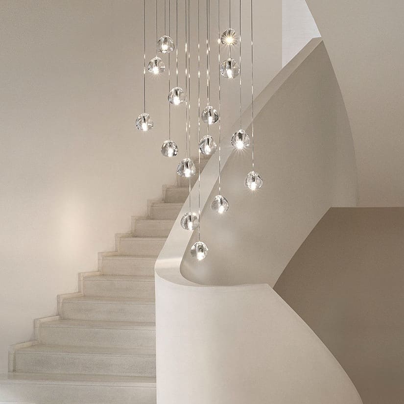 Cherry Crystal Pendant Light – Handcrafted Modern Chandelier