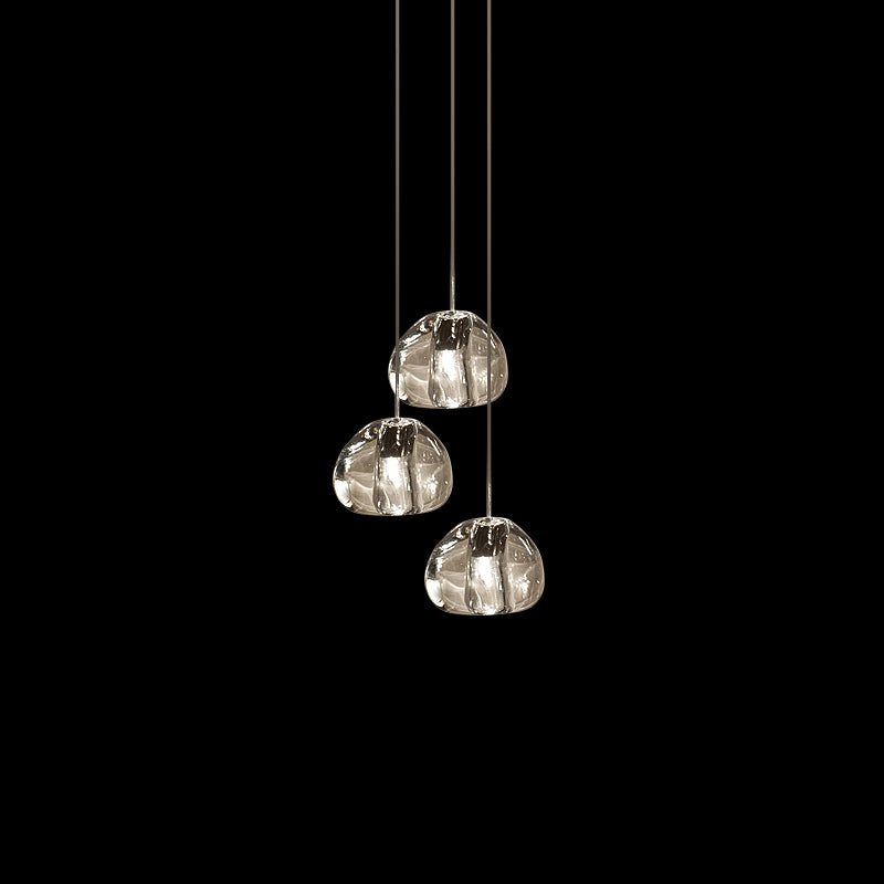 Cherry Crystal Pendant Light – Handcrafted Modern Chandelier
