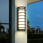 Modern Simple Semi Cylindrical Led Outdoor Wall Light