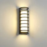 Modern Simple Semi Cylindrical Led Outdoor Wall Light