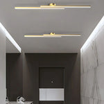 Modern Aluminum Long Strip Ceiling Light