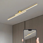 Modern Aluminum Long Strip Ceiling Light