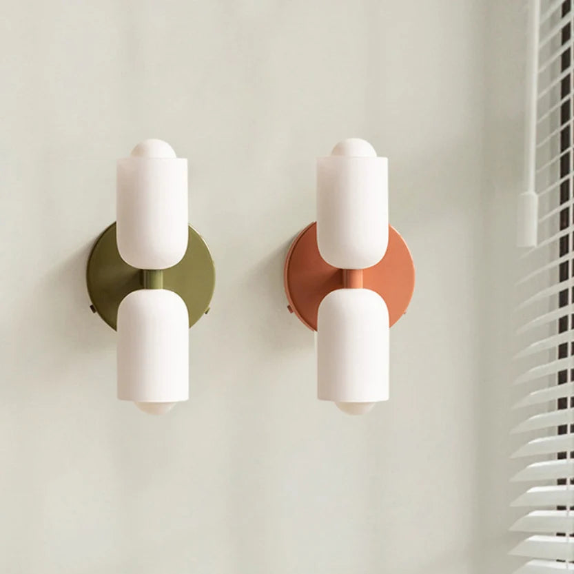 Creative Candle Shape Double Head Wall Lamp