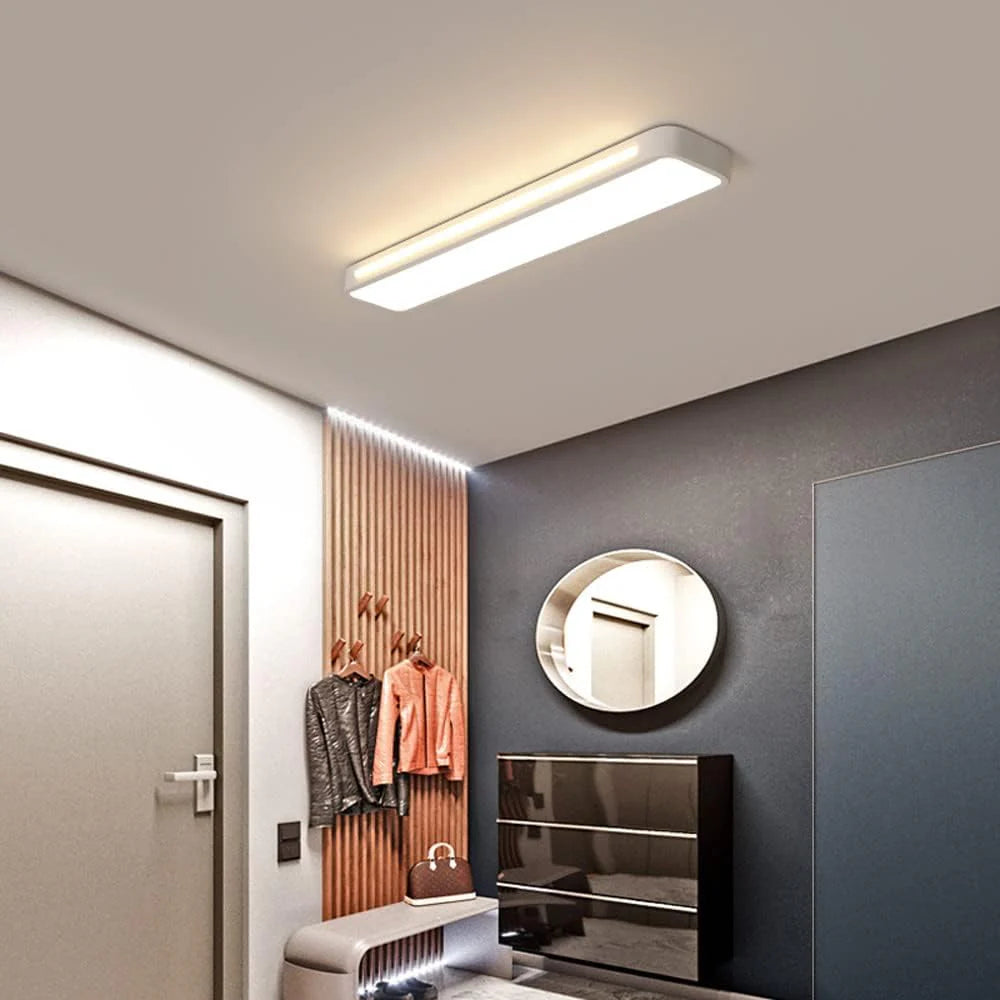Sleek Nordic Long Led Ceiling Light